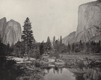 Yosemite Valley, Califórnia (foto a p/b) de American Photographer (after)