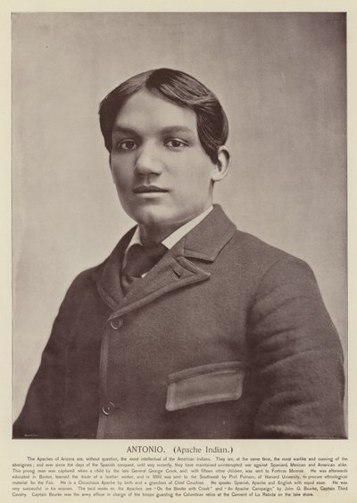 Antonio, índio Apache de American Photographer