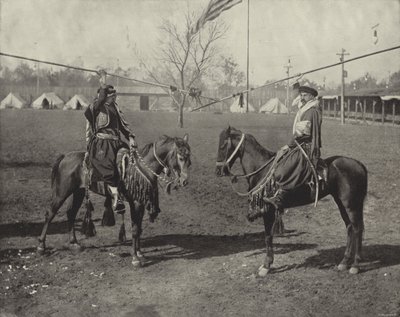 Lanceiros árabes do Wild East Show de American Photographer