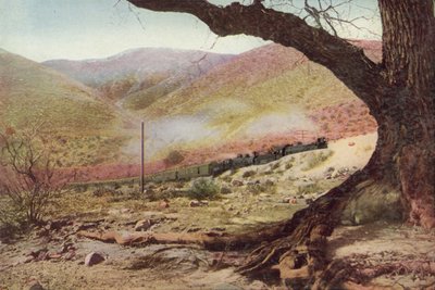 Ascendente Cajon Pass, Califórnia (foto colorida) de American Photographer