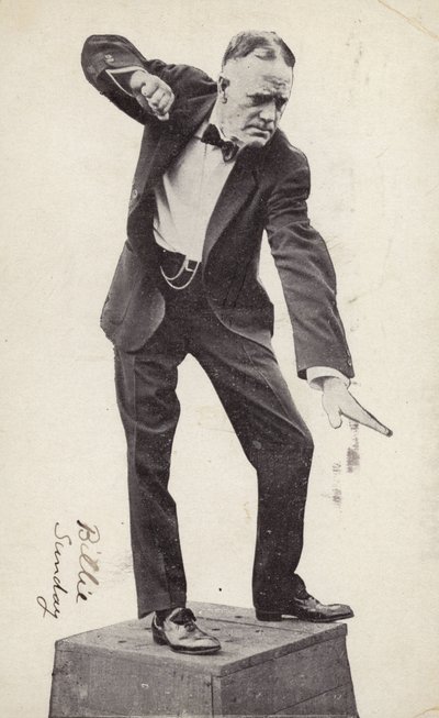 Billy Sunday (fotografia a preto e branco) de American Photographer