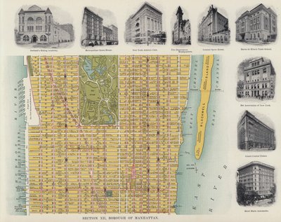 Bairro de Manhattan (fotografia a preto e branco) de American Photographer