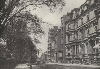 Boston: Beacon Street (fotografia a preto e branco) de American Photographer