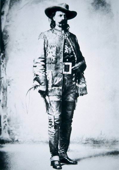Buffalo Bill Cody (1846-1917) (foto a p/b) de American Photographer