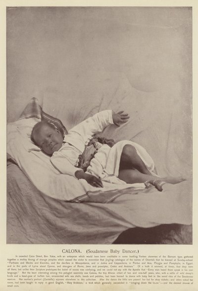 Calona, Dançarina de Bebê Soudanese de American Photographer