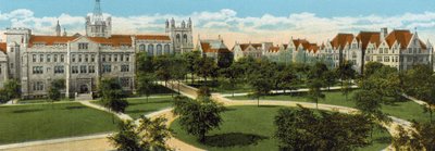 Campus, Universidade de Chicago (foto colorida) de American Photographer