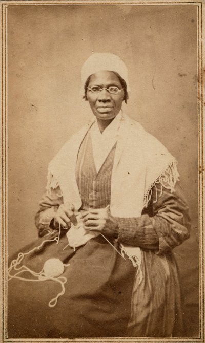 Cartão de visita da verdade do Sojourner, 1864 de American Photographer