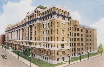 Chicago: Cook County Hospital, Chicago (fotografia a cores) de American Photographer