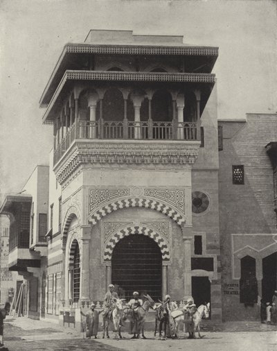 Rapazes de burro na rua do Cairo de American Photographer