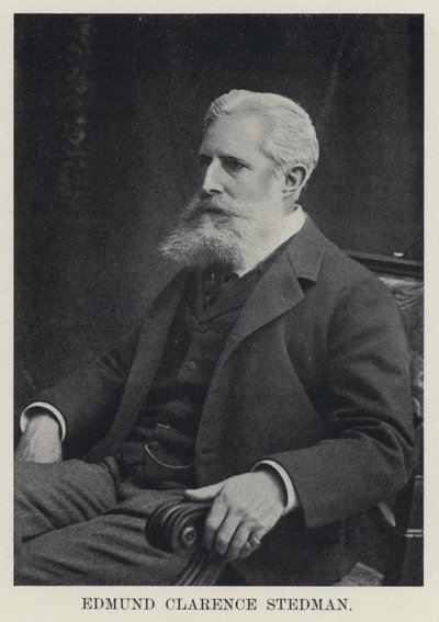 Edmund Clarence Stedman (foto a p/b) de American Photographer
