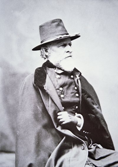 General Philip St George Cooke (1809-95) (foto a p/b) de American Photographer
