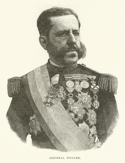 General Weyler (fotografia em preto e branco) de American Photographer