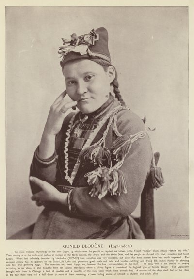Gunild Blodoxe, Laplander de American Photographer