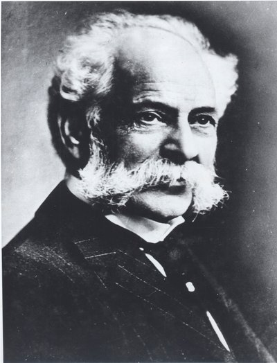 Henry J. Heinz, fundador da empresa de alimentos processados, c.1900 (foto a p/b) de American Photographer