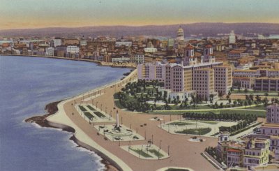 Hotel Nacional, Parque del Maine, Hotel Nacional, Maine Park (foto colorida) de American Photographer