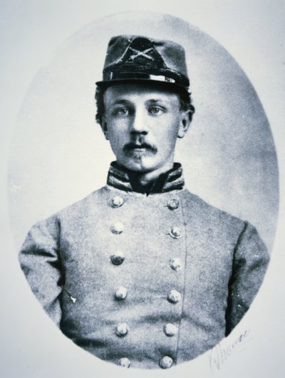 Israel Spencer, Soldado Confederado do Exército (foto a p/b) de American Photographer