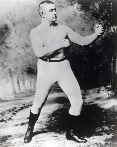 John L. Sullivan (foto a p/b) de American Photographer