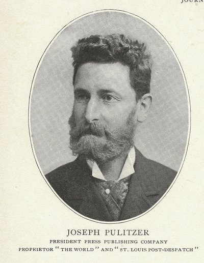 Joseph Pulitzer, ilustração de 