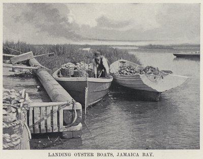 Barcos Ostra Landing, Jamaica Bay (foto a p/b) de American Photographer