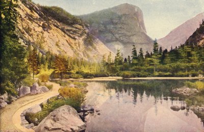 Lago Mirror, Parque Nacional de Yosemite (fotografia a cores) de American Photographer