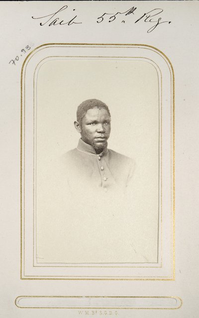 Nicholas Said, cartão de visita, c.1863-66 de American Photographer