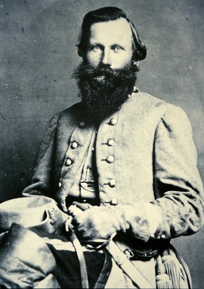 Retrato do General J.E.B. Stuart (foto p/b) de American Photographer