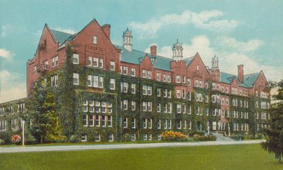 Poughkeepsie: Lathrop Hall, Vassar College (fotografia a cores) de American Photographer