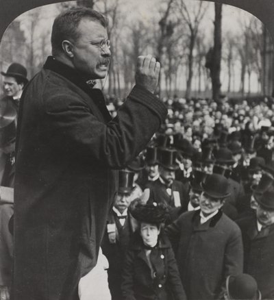 Presidente Roosevelt em Evanston de American Photographer