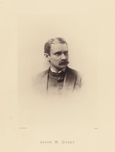 Pensilvanos proeminentes: Jacob M Gusky (fotografia a preto e branco) de American Photographer