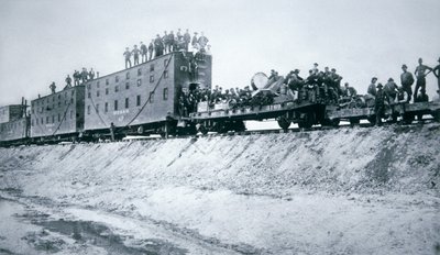Tripulações de Construção Ferroviária de American Photographer