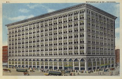 Loja Rothschild  Co, Chicago, Illinois, EUA (fotografia a cores) de American Photographer