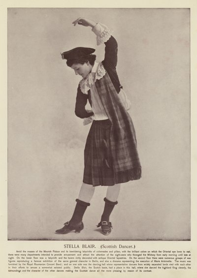 Stella Blair, dançarina escocesa de American Photographer