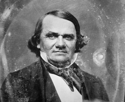 Stephen A. Douglas (1813-61) (foto a p/b) de American Photographer