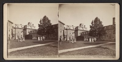Vistas estereoscópicas da Comunidade Oneida, c.1870 (foto a p/b) de American Photographer