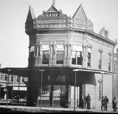 The Condon Bank, Coffeyville, Kansas de American Photographer