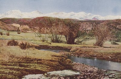 A cordilheira Snowy, perto de Trinidad, Colorado (fotografia colorida) de American Photographer