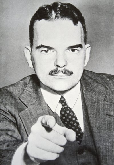 Thomas E. Dewey (1909-71) (foto a p/b) de American Photographer