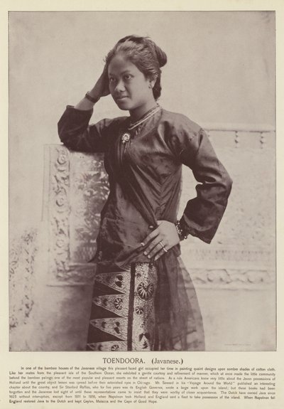 Toendoora, javanês de American Photographer