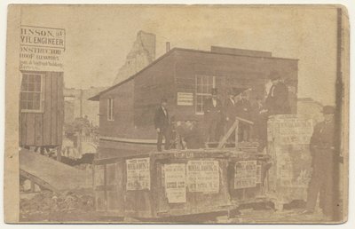 Bloco WD Kerfoot, 1871 de American Photographer