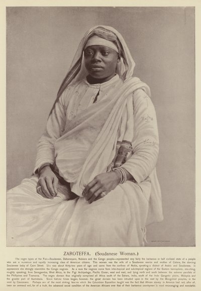 Zaroteffa, mulher soudanese de American Photographer