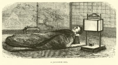 Uma cama japonesa de American School