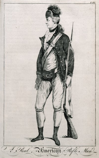 Um fuzileiro americano real, página 212 da história imparcial da guerra de American School