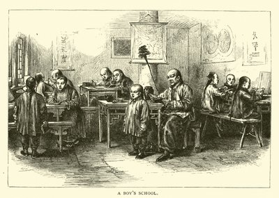 Uma escola de meninos de American School
