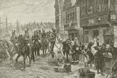 Alvas Last Ride through Amsterdam, da pintura de Chas Rochussen de American School