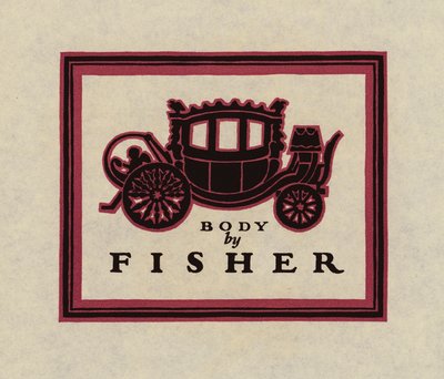 Marcas Comerciais e Dispositivos Americanos: Fisher Body Corporation, Detroit (litho) de American School