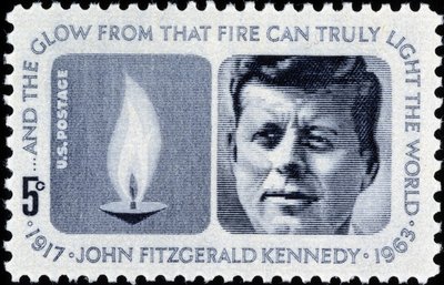 Selo americano em John Fitzgerald Kennedy de American School