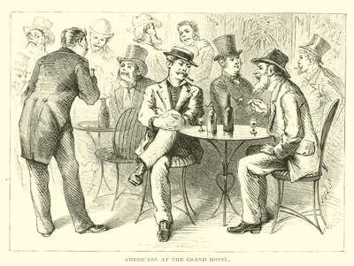 Americanos no Grand Hotel de American School