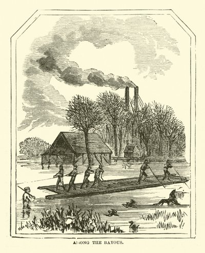 Entre os Bayous, março de 1863 de American School