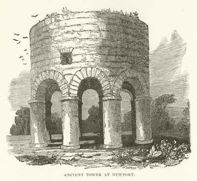Torre antiga em newport de American School