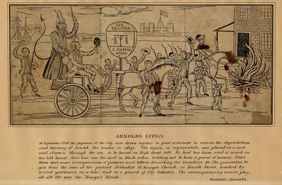 Arnolds Effigy de American School